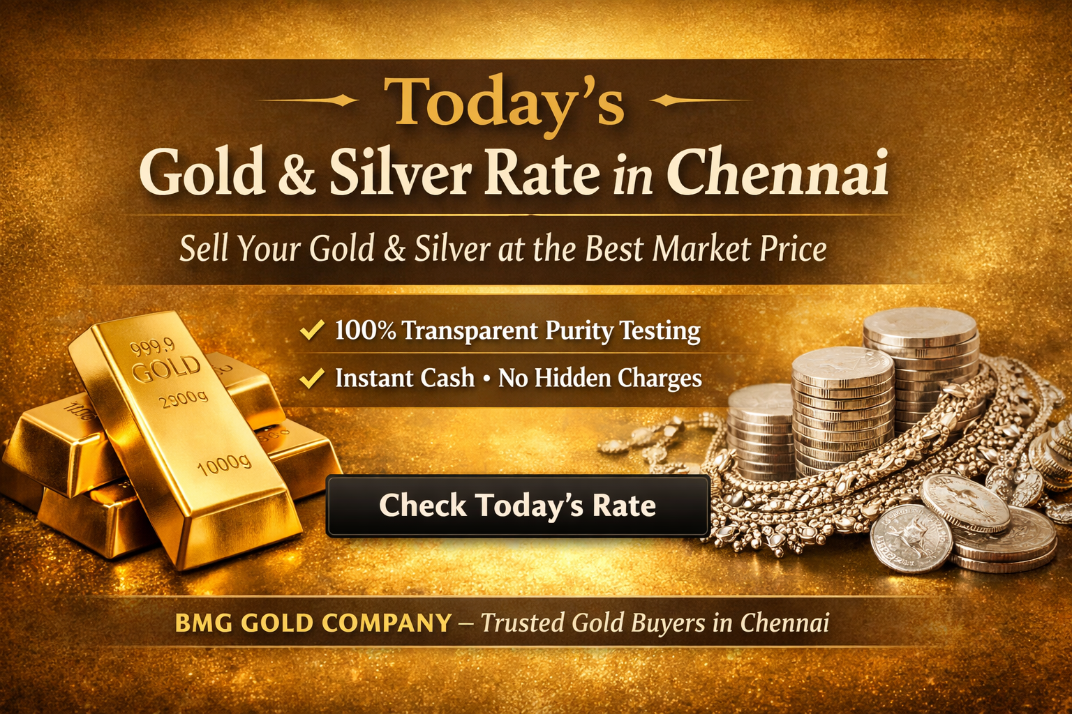 Gold & Silver Rate in Chennai