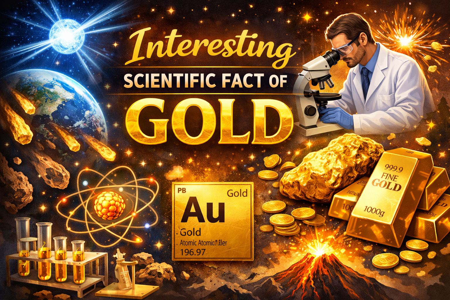🔬Scientific Fact of Gold 🪙 – BMG GOLD