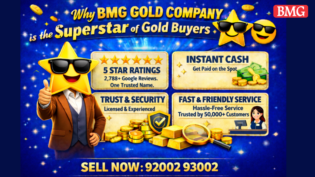 BMG GOLD COMPANY is the Superstar of Gold Buyers